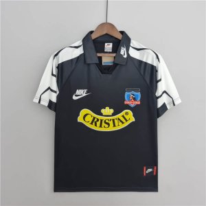 Colo-Colo Retro Soccer Jersey 1995 Black Away Football Shirt