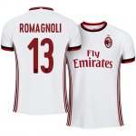AC Milan Away 2017/18 Alessio Romagnoli #13 Soccer Jersey Shirt