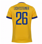 Juventus Away 2017/18 Lichtsteiner #26 Soccer Jersey Shirt