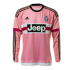 2015-16 JUVENTUS RETRO PINK LONG SLEEVE SOCCER SHIRT