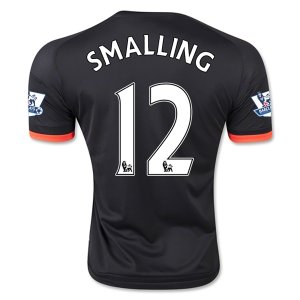 Manchester United Third 2015-16 SMALLING #12 Soccer Jersey