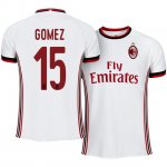 AC Milan Away 2017/18 Gustavo Gómez #15 Soccer Jersey Shirt