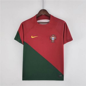 Portugal 2022 World Cup Home Red Soccer Jersey Football Shirt