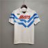 88/89 Napoli Retro Football Shirt Away White Soccer Shirt