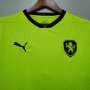 Czech Republic Euro 2020 Away Green Soccer Jersey Football Shirt