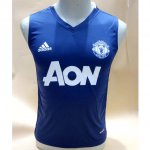 Manchester United Blue 2016/17 Vest Soccer Jersey Shirt