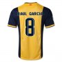 13-14 Atletico Madrid #8 Raul Garcia Away Soccer Jersey Shirt