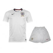 2013 England Home White Jersey Kit(Shirt+Shorts)