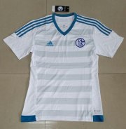 FC SCHALKE 04 2015-16 Away Soccer Jersey White