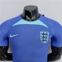 World Cup 2022 England Blue Training Soccer Shirt Football Shirt