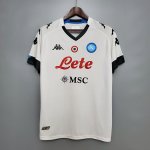 Napoli 20-21 Away White Soccer Shirt Jersey