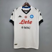 Napoli 20-21 Away White Soccer Shirt Jersey