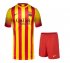 13-14 Barcelona Away Soccer Jersey Kit(Shirt+Short)