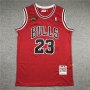 CHICAGO BULLS RED FINALS JERSEY MICHAEL JORDAN #23