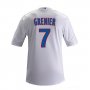 13-14 Olympique Lyonnais #7 Grenier Home White Jersey Shirt