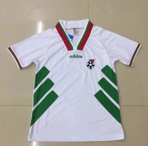 1994 Bulgaria Retro Away White Soccer Jerseys Shirt