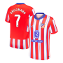 Atletico Madrid 24/25 Home Football Shirt #7 Griezmann