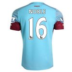 West Ham Away 2015-16 NOBLE #16 Soccer Jersey