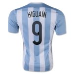 Argentina 2015-16 HIGUAIN #9 Home Soccer Jersey