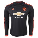 Manchester United 2015-16 Third LS Soccer Jersey