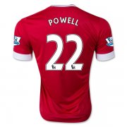 Manchester United Home 2015-16 POWELL #22 Soccer Jersey