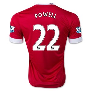 Manchester United Home 2015-16 POWELL #22 Soccer Jersey