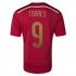 2014 Spain #9 TORRES Home Red Jersey Shirt