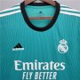 Real Madrid 21-22 Third Green Soccer Jersey Football Shirt