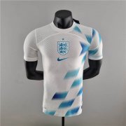 England World Cup 2022 Pre-Match Soccer Shirt White Football Shirt