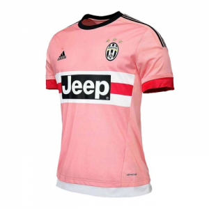 2015-16 JUVENTUS RETRO PINK SOCCER SHIRT