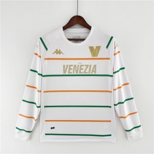 Venezia FC 22/23 Away White Long Sleeve Soccer Jersey Football Shirt