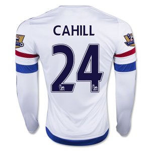 Chelsea LS Away 2015-16 CAHILL #24 Soccer Jersey