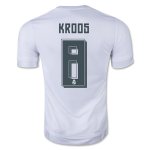 Real Madrid Home 2015-16 KROOS #8 Soccer Jersey