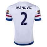 Chelsea 2015-16 Away Soccer Jersey IVANOVIC #2