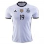 Germany Home 2016 GOTZE #19 Soccer Jersey