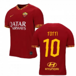 2019-20 AS Roma Home #10 TOTTI Soccer Shirt Jersey