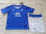 Kids Everton 2015-16 Home Soccer Kit(Shirt+Shorts)