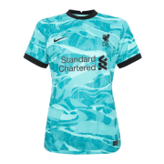 Liverpool 20-21 Away Green Women's Football Jersey Shirt