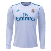 Real Madrid Home 2017/18 LS Soccer Jersey Shirt