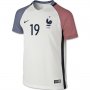 France Away 2016 POGBA #19 Soccer Jersey