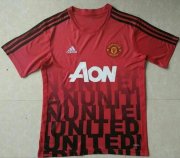 Manchester United Red 2016-17 Pre-Match Training Shirt