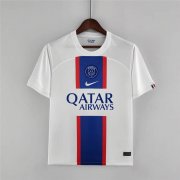 Paris Saint Germain 22/23 Away White PSG Soccer Jersey Football Shirt