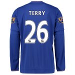 Chelsea LS Home 2015-16 TERRY #26 Soccer Jersey