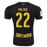 Borrussia Dortmund Away 2016/17 PULISIC 22 Soccer Jersey Shirt