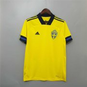 Sweden Euro 2020 Home Yellow Soccer Jersey Football Shirt