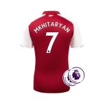 Arsenal Home 2017/18 Mkhitaryan #7 Soccer Jersey Shirt