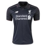 Liverpool 2015-16 Third Black Soccer Jersey