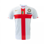 07-08 Inter Milan Away White&Red Retro Jerseys Shirt