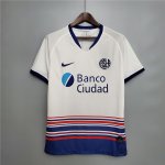 San Lorenzo Soccer Shirt 20-21 Away White Soccer Jersey