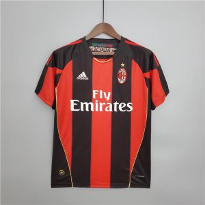 AC Milan 10-11 Retro Home Football Shirt Soccer Jersey